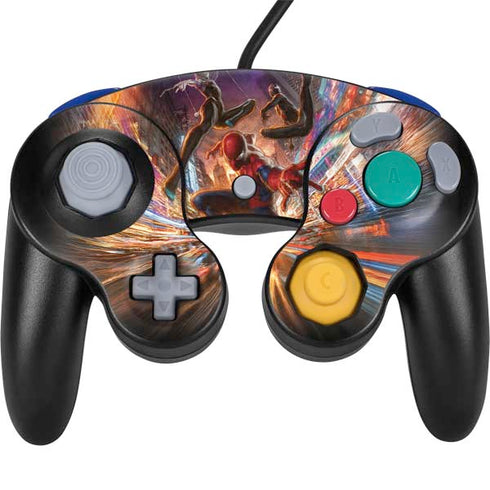 Marvel Spiderman Group Wall Nintendo Skins